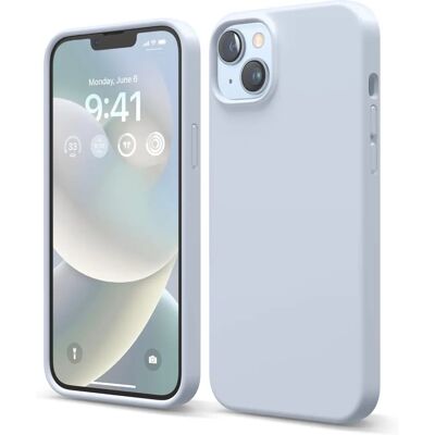 Capa de silicone Elago para iPhone 14 Plus - Azul claro Capa de silicone Elago para iPhone 14 Plus - Azul claro