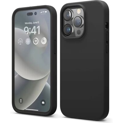 Capa de silicone Elago para iPhone 14 Pro - À prova de choque, compatível MagSafe Capa de silicone Elago para iPhone 14 Pro - À prova de choque, compatível MagSafe
