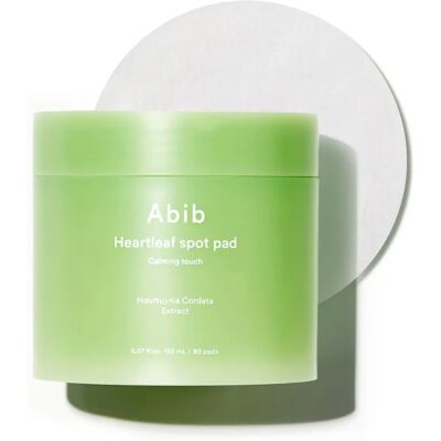 Abib Heartleaf Spot Pad Beruhigende Berührung - Gesichtspads für empfindliche Haut Abib Heartleaf Spot Pad Beruhigende Berührung - Gesichtspads für empfindliche Haut