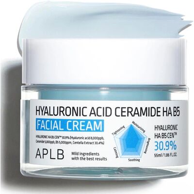APLB Hyaluronsäure Céramide HA B5 Gesichtscreme - Feuchtigkeitscreme - 55ml APLB Hyaluronsäure Céramide HA B5 Gesichtscreme - Feuchtigkeitscreme - 55ml