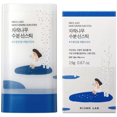 Round Lab Birch Juice Moisturizing Sun Stick SPF50+ - All Skin Types Round Lab Birch Juice Moisturizing Sun Stick SPF50+ - All Skin Types