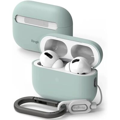 Capa de silicone Ringke para AirPods Pro 1/2 Seafoam Capa de silicone Ringke para AirPods Pro 1/2 Seafoam
