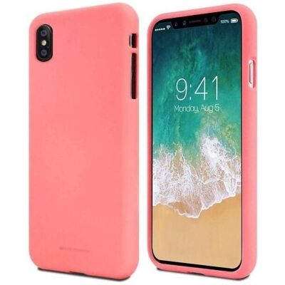 Mercury Pink Synthetikleder Hülle für Galaxy A54 5G Mercury Pink Synthetikleder Hülle für Galaxy A54 5G