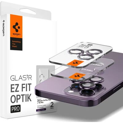 Spigen iPhone 14 Pro/Pro Max Deep Purple Objektivschutz - Kamera Zubehör Spigen iPhone 14 Pro/Pro Max Deep Purple Objektivschutz - Kamera Zubehör