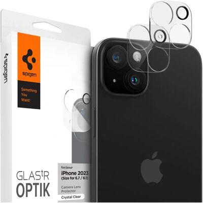 Spigen Apple Kameralinse Schutz - 2 Stück - Transparent Spigen Apple Kameralinse Schutz - 2 Stück - Transparent
