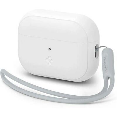 Spigen AirPods Pro Silikon-Schlauchhülle - Weiß/Grau Spigen AirPods Pro Silikon-Schlauchhülle - Weiß/Grau
