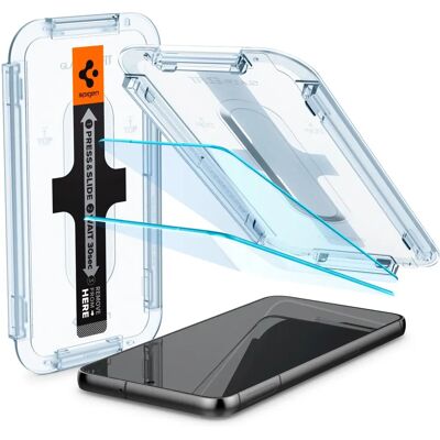 Spigen AGL05952 Läpinäkyvä karkaistu lasi näytönsuoja - Samsung S23+ Spigen AGL05952 Läpinäkyvä karkaistu lasi näytönsuoja - Samsung S23+