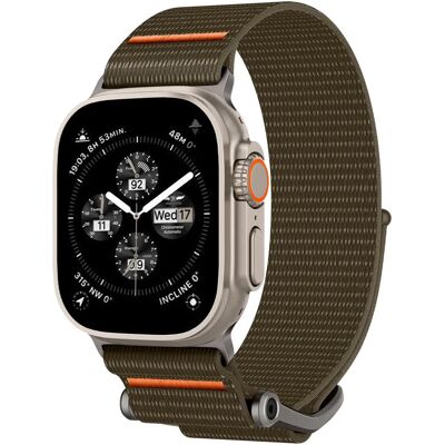 Acessórios inteligentes em nylon kaki Spigen - Acessórios para smartwatch Acessórios inteligentes em nylon kaki Spigen - Acessórios para smartwatch