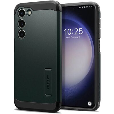 Spigen Abyss Green Tough Armor pouzdro pro Galaxy S23+ - Telefon Spigen Abyss Green Tough Armor pouzdro pro Galaxy S23+ - Telefon