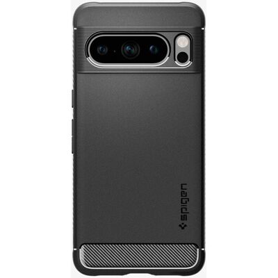 Spigen Rugged Armor Noir Mat Google Pixel 8 Pro - Publicité Spigen Rugged Armor Noir Mat Google Pixel 8 Pro - Publicité