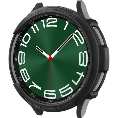 Coque Spigen Liquid Air Noire en TPU - Protection Montre Connectée Coque Spigen Liquid Air Noire en TPU - Protection Montre Connectée