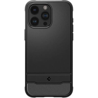 Spigen Schwarze Rugged Armor Hülle - Stoßfest für iPhone 15 Pro Max Spigen Schwarze Rugged Armor Hülle - Stoßfest für iPhone 15 Pro Max