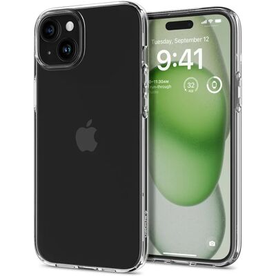 Coque Transparente Liquid Crystal Spigen pour iPhone 15 Plus Coque Transparente Liquid Crystal Spigen pour iPhone 15 Plus