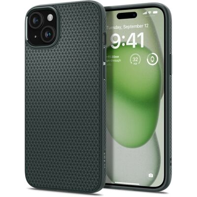 Coque de téléphone Spigen verte résistante aux chocs - TPU - Publicité Coque de téléphone Spigen verte résistante aux chocs - TPU - Publicité