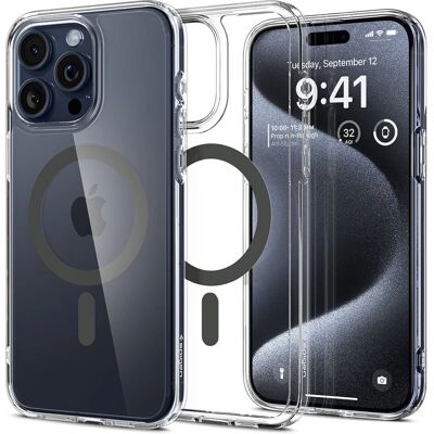 Spigen Graphit Stoßfester iPhone 15 Pro Hülle Spigen Graphit Stoßfester iPhone 15 Pro Hülle