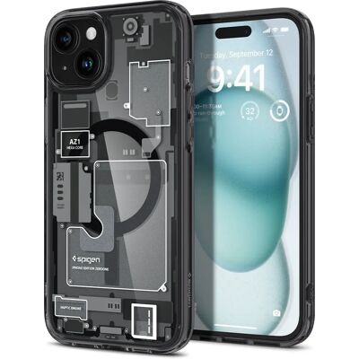 Capa Spigen iPhone 15 Ultra Hybrid MagSafe - Preto Capa Spigen iPhone 15 Ultra Hybrid MagSafe - Preto