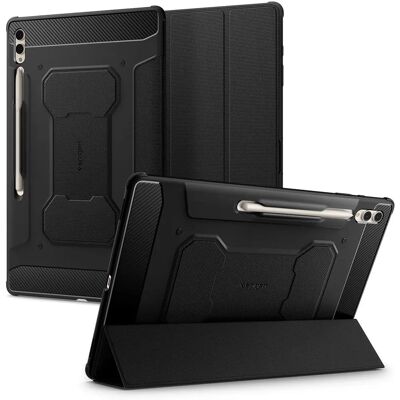 Spigen Rugged Armor Pro - Samsung Galaxy Tab S9 Ultra, S8 Ultra - Stødabsorberende cover Spigen Rugged Armor Pro - Samsung Galaxy Tab S9 Ultra, S8 Ultra - Stødabsorberende cover