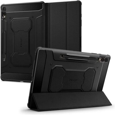 Spigen Rugged Armor Pro - Coque robuste et résistante aux chutes pour Galaxy Tab S9 Plus Spigen Rugged Armor Pro - Coque robuste et résistante aux chutes pour Galaxy Tab S9 Plus