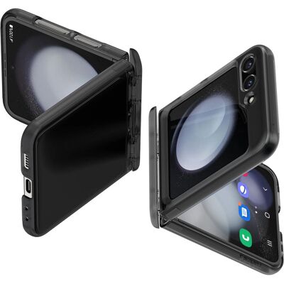 Spigen Galaxy Z Flip 5 Grauer Handyhülle - Stoßfest, Schlank & Kabellos Spigen Galaxy Z Flip 5 Grauer Handyhülle - Stoßfest, Schlank & Kabellos