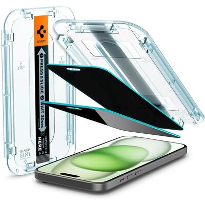 Spigen AGL06885 Klarsicht Datenschutz Displayschutz für iPhone 15 Plus Spigen AGL06885 Klarsicht Datenschutz Displayschutz für iPhone 15 Plus