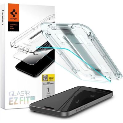 Spigen Klare 9H gehärtetes Glas für iPhone 15 Plus Spigen Klare 9H gehärtetes Glas für iPhone 15 Plus