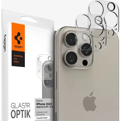 Spigen iPhone 15 Pro Max Linsenschutz - Lens Protector Spigen iPhone 15 Pro Max Linsenschutz - Lens Protector