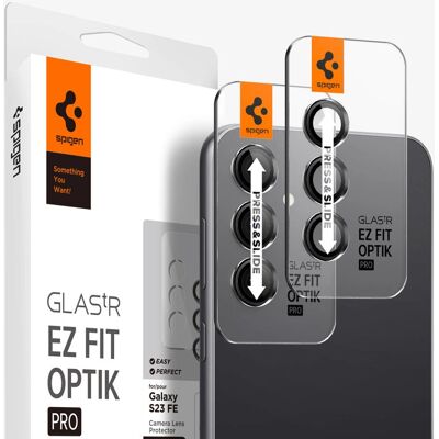 Spigen Galaxy S23 FE Objektivschutzglas - Schwarz Spigen Galaxy S23 FE Objektivschutzglas - Schwarz