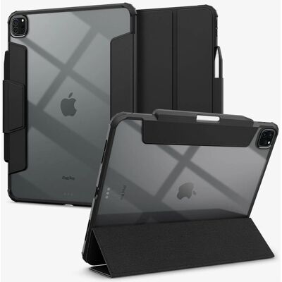 Spigen Ultra Hybrid Pro etui for iPad Pro 13 tommer 2024 - Støtdempende, Gjennomsiktig bakside, Apple Pencil-holder Spigen Ultra Hybrid Pro etui for iPad Pro 13 tommer 2024 - Støtdempende, Gjennomsiktig bakside, Apple Pencil-holder