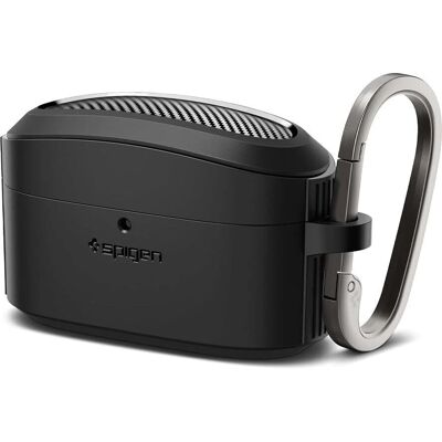 Spigen Rugged Armor - Black - Sony WF-1000XM5 Charging Case Spigen Rugged Armor - Black - Sony WF-1000XM5 Charging Case