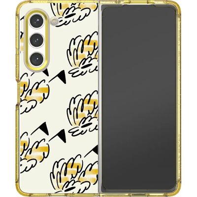 Samsung Artist Haydonna Popticle Case for Galaxy Z Fold5 - Keltainen - Puhelimen suojus Samsung Artist Haydonna Popticle Case for Galaxy Z Fold5 - Keltainen - Puhelimen suojus