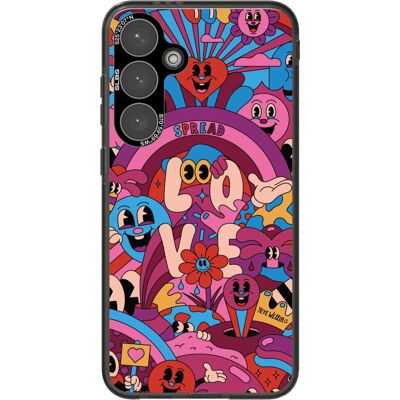 Samsung Artist Yeye Weller Kotelo S24+ - Keltainen Samsung Artist Yeye Weller Kotelo S24+ - Keltainen