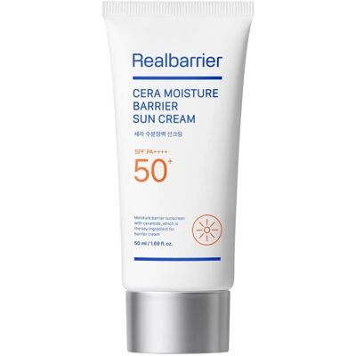 Real Barrier Cera Moisture Barrier Sun Cream - SPF 50+ - Crème solaire - Publicité Real Barrier Cera Moisture Barrier Sun Cream - SPF 50+ - Crème solaire - Publicité