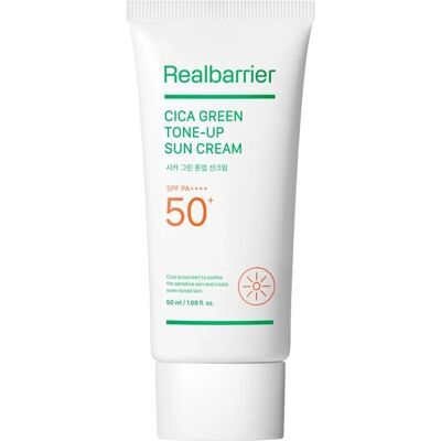 Real Barrier Cica Green Tone-Up Sun Cream SPF 50+ - Sonnencreme Real Barrier Cica Green Tone-Up Sun Cream SPF 50+ - Sonnencreme