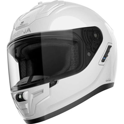 Casco de motocicleta Sena Phantom Blanco 60S - Seguridad y tecnología Casco de motocicleta Sena Phantom Blanco 60S - Seguridad y tecnología