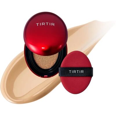 TIRTIR Brand Model 27N Camel Cushion Foundation - Long-lasting, SPF, Natural Finish TIRTIR Brand Model 27N Camel Cushion Foundation - Long-lasting, SPF, Natural Finish