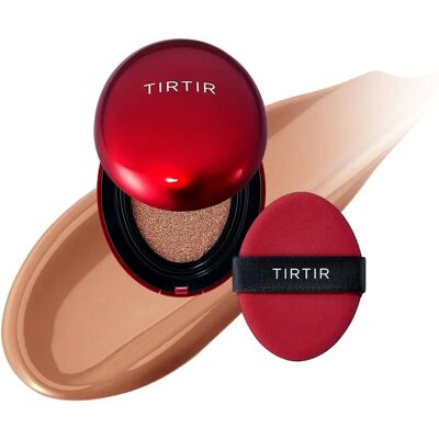 TIRTIR Mask Fit Red Cushion Mini - Fond de ten prelungit, Model 34C Amber TIRTIR Mask Fit Red Cushion Mini - Fond de ten prelungit, Model 34C Amber
