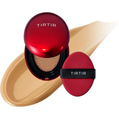 TIRTIR Mask Fit Red Cushion Mini - Fond de lungă durată, nuanța 28N Oat TIRTIR Mask Fit Red Cushion Mini - Fond de lungă durată, nuanța 28N Oat