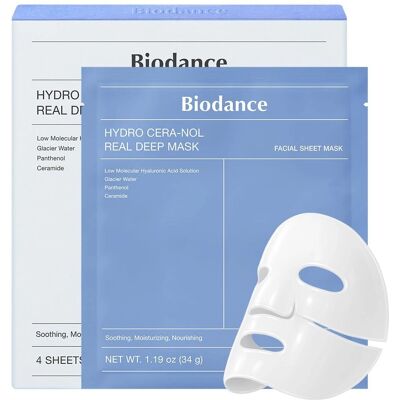 Biodance Hydro Cera-nol Mască Deep - Masca facială pentru piele sensibilă Biodance Hydro Cera-nol Mască Deep - Masca facială pentru piele sensibilă