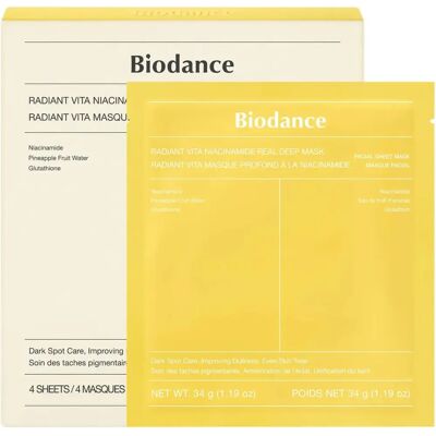 Biodance Masca Profundă cu Vită Radiante și Niacinamidă - Mască facială Biodance Masca Profundă cu Vită Radiante și Niacinamidă - Mască facială