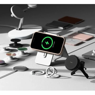 Ringke iPhone 16 Pro Pink Sand szilikon mágneses MagSafe tok Ringke iPhone 16 Pro Pink Sand szilikon mágneses MagSafe tok