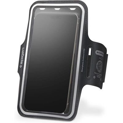 Spigen Schwarz A703 Smartphone-Armband - Wasserdicht, 6,9 Zoll Spigen Schwarz A703 Smartphone-Armband - Wasserdicht, 6,9 Zoll