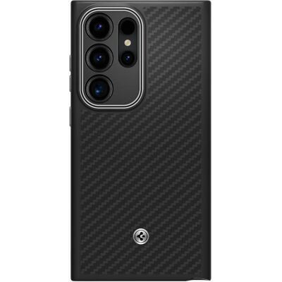 Spigen Enzo Aramid Capa para Samsung Galaxy S24 Ultra - Preto Spigen Enzo Aramid Capa para Samsung Galaxy S24 Ultra - Preto