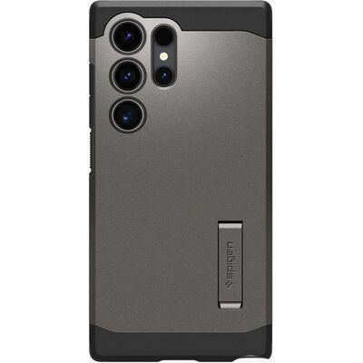 Coque robuste Spigen Tough Armor - Gris - Protection pour Samsung Galaxy S24 Ultra Coque robuste Spigen Tough Armor - Gris - Protection pour Samsung Galaxy S24 Ultra