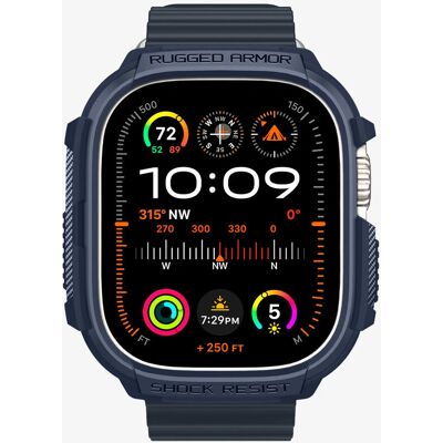 Spigen Rugged Armor-Design - Marineblå - Smartwatch etui Spigen Rugged Armor-Design - Marineblå - Smartwatch etui