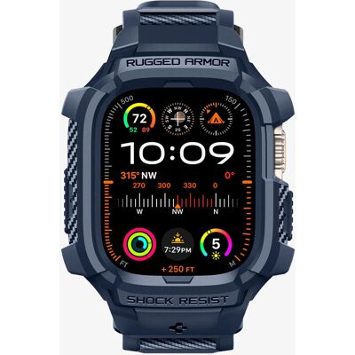 Spigen Armure Rugged Pro Marine pour Apple Watch Ultra 49mm - Coque Spigen Armure Rugged Pro Marine pour Apple Watch Ultra 49mm - Coque