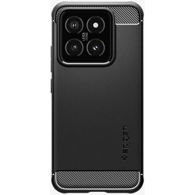 Coque Rugged Armor Noire de Spigen pour Xiaomi 14 - Housse de téléphone - Publicité Coque Rugged Armor Noire de Spigen pour Xiaomi 14 - Housse de téléphone - Publicité