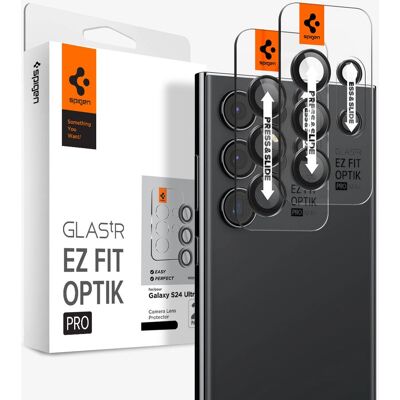 Spigen Protecteur d’Objectif pour Galaxy S24 Ultra - 2 pcs - Publicité Spigen Protecteur d’Objectif pour Galaxy S24 Ultra - 2 pcs - Publicité