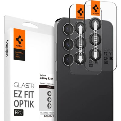 Spigen Galaxy S24 Ultra Kameralinse Schutz - 2 Stück Spigen Galaxy S24 Ultra Kameralinse Schutz - 2 Stück