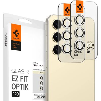 Spigen Galaxy S24 Plus Displayschutzfolie - Violett - 2 Stück Spigen Galaxy S24 Plus Displayschutzfolie - Violett - 2 Stück