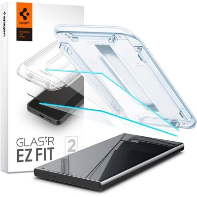 Protector de pantalla de vidrio templado Spigen S24 Ultra - 2 unidades Protector de pantalla de vidrio templado Spigen S24 Ultra - 2 unidades